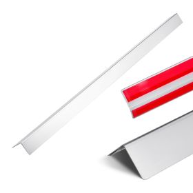VEVOR Stainless Steel Wall Corner Protector, 2 x 2 x 48 inch, 10 Pack Metal Corner Guards, 304 Stainless Steel Edge Trim 90-Degree Angle for Home