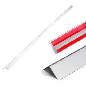 Stainless Steel Wall Corner Protector, 1.5 x 1.5 x 96 inch, 10 Pack Metal Corner Guards, 304 Stainless Steel Edge Trim 90-Degree Angle for Home