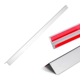 Stainless Steel Wall Corner Protector, 1.5 x 1.5 x 48 inch, 10 Pack Metal Corner Guards, 304 Stainless Steel Edge Trim 90-Degree Angle for Home