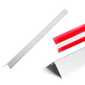 VEVOR Alluminum Alloy Wall Corner Protector, 2 x 2 x 48 inch, 12 Pack Metal Corner Guards, Edge Trim Protector 90-Degree Angle L Shape for Home
